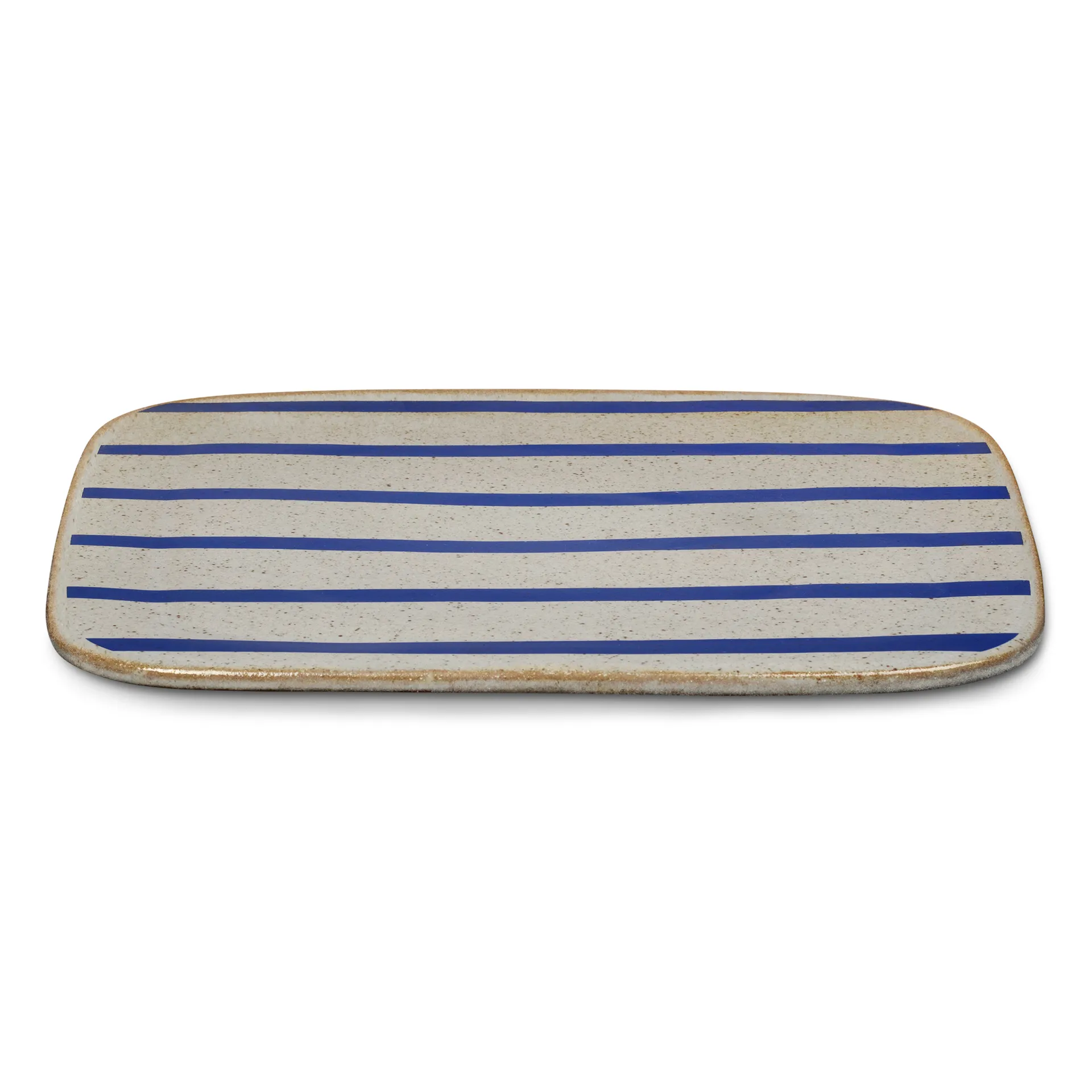 Fuente de servir DAN-ILD tiras 27x27 cm, azul Lyngby Porcelæn