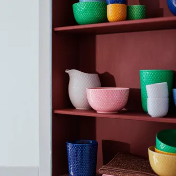 Huevera Rhombe Ø5 cm - verde - Lyngby Porcelæn