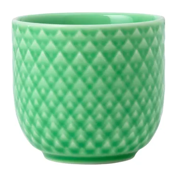 Huevera Rhombe Ø5 cm - verde - Lyngby Porcelæn