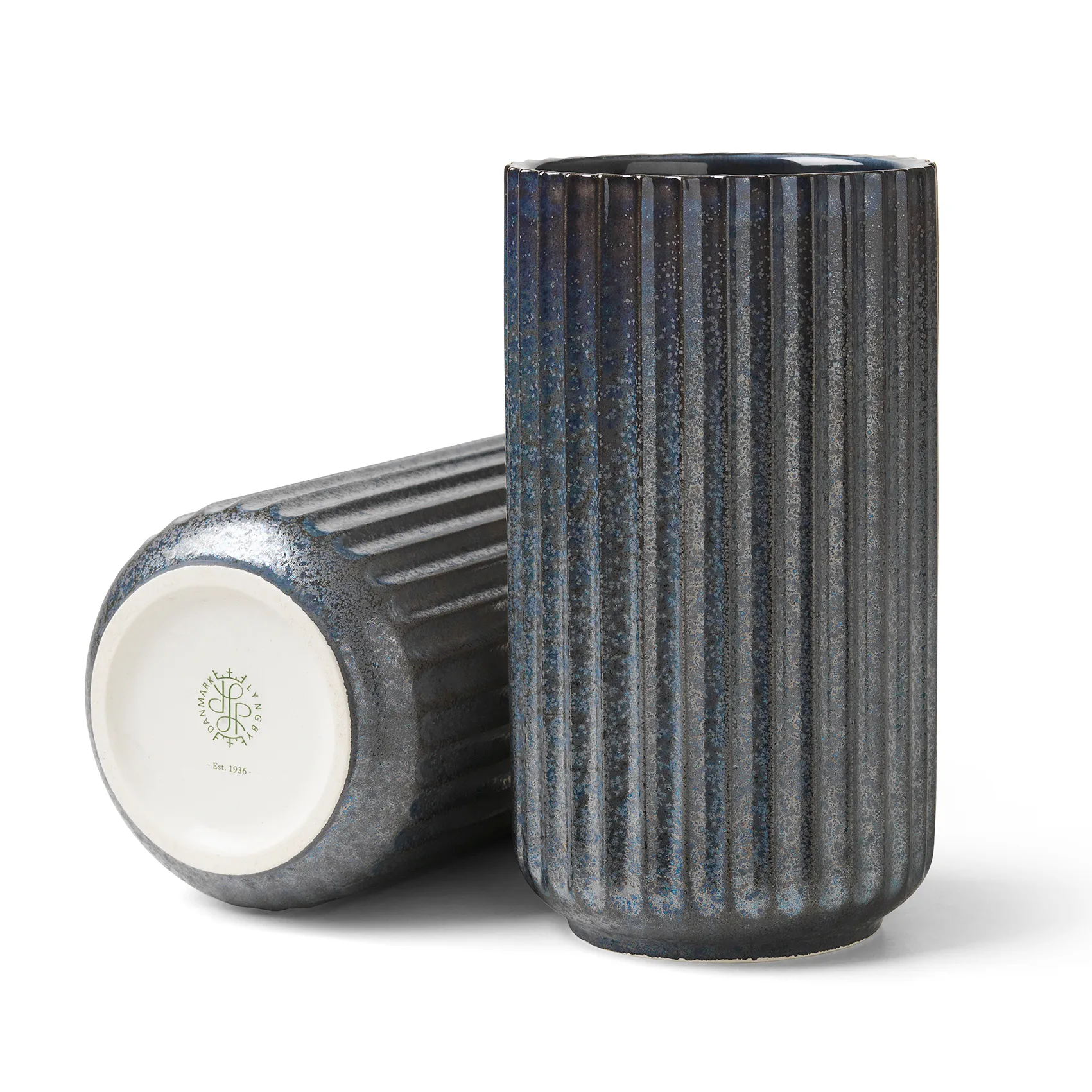 Jarrón Lyngby azul, 15 cm Lyngby Porcelæn