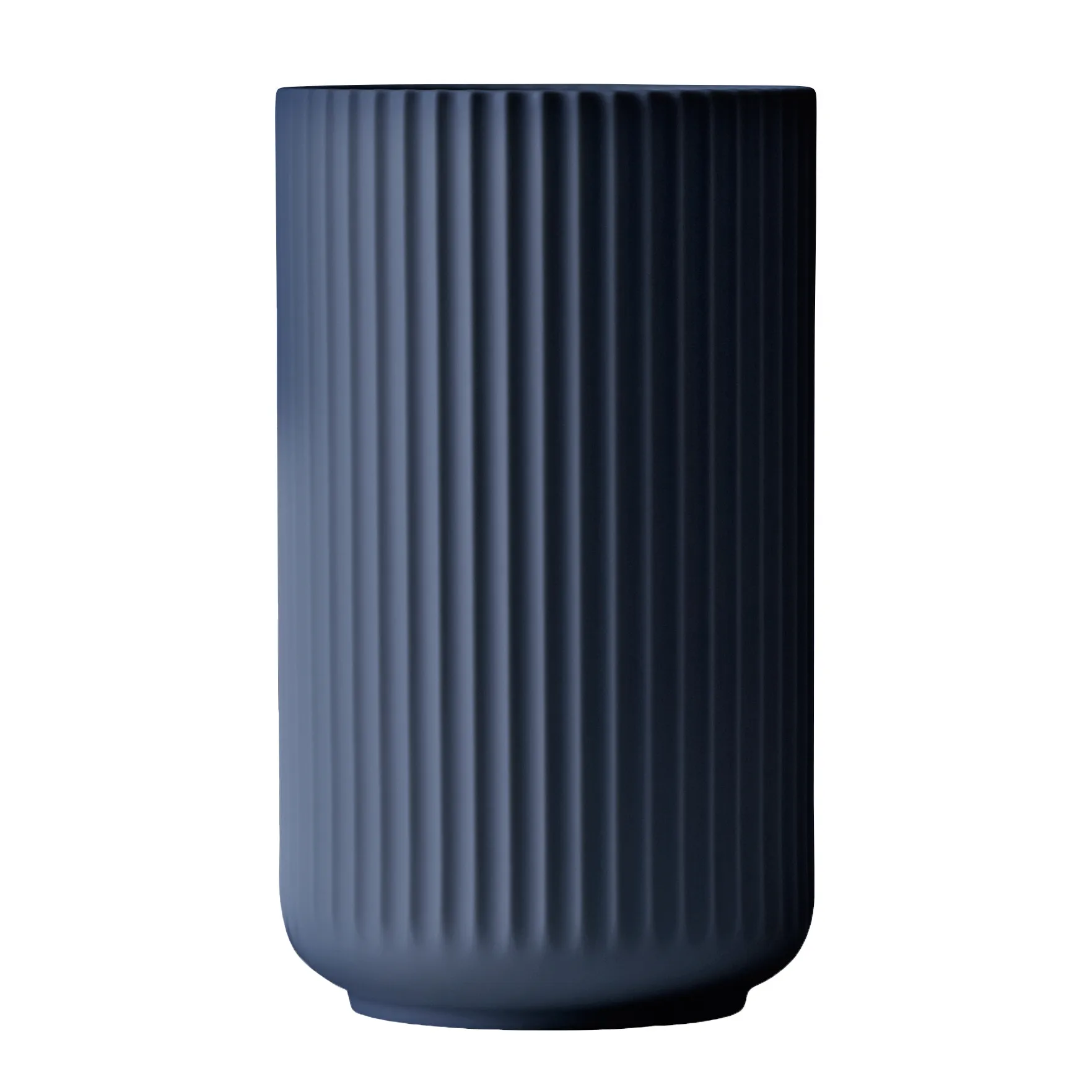 Jarrón Lyngby, azul mate, 25 cm Lyngby Porcelæn