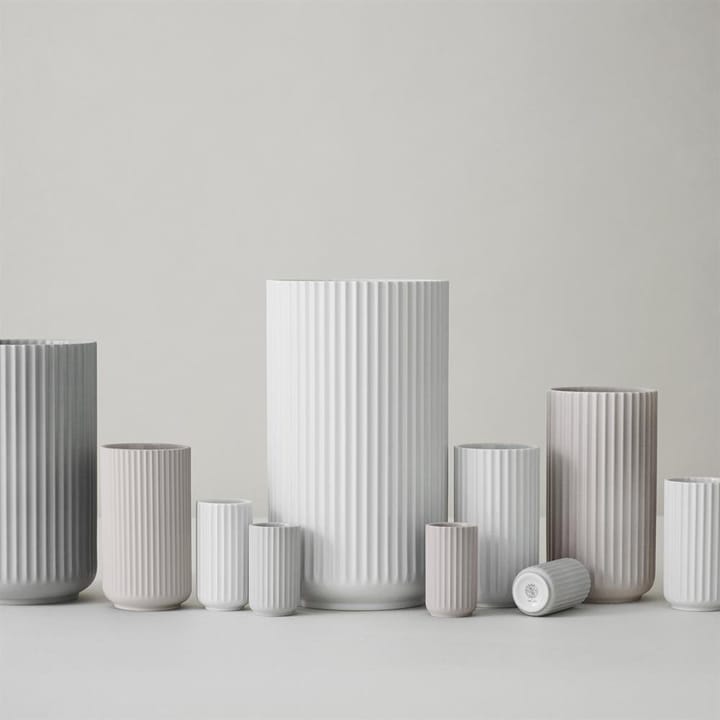 Jarrón Lyngby, blanco, 8 cm Lyngby Porcelæn
