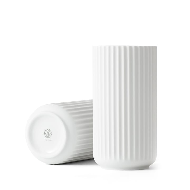 Jarrón Lyngby, blanco mate, 20 cm Lyngby Porcelæn