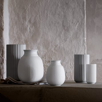 Jarrón Lyngby Curve 12 cm - blanco - Lyngby Porcelæn