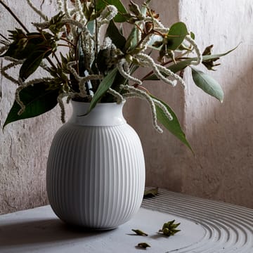Jarrón Lyngby Curve 17,5 cm - blanco - Lyngby Porcelæn