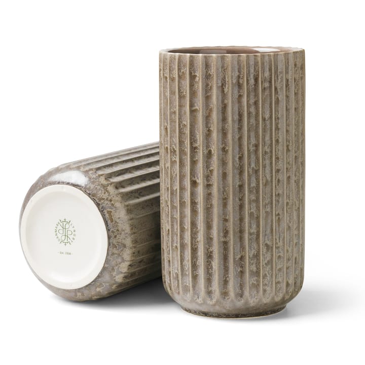 Jarrón Lyngby gris, 15 cm Lyngby Porcelæn