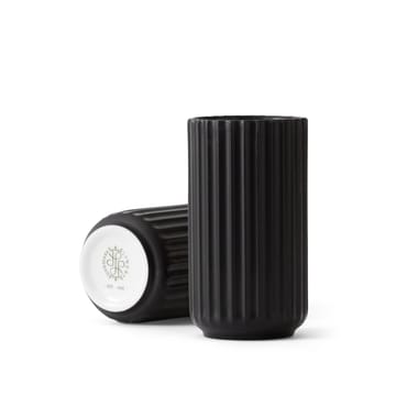 Jarrón Lyngby , negro mate - 12 cm - Lyngby Porcelæn