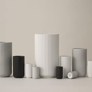 Jarrón Lyngby , negro mate - 12 cm - Lyngby Porcelæn