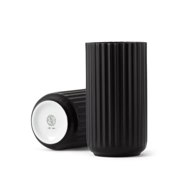 Jarrón Lyngby , negro mate - 15 cm - Lyngby Porcelæn