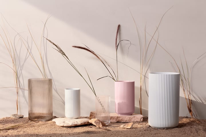 Jarrón Lyngby, Rosa, 25 cm Lyngby Porcelæn