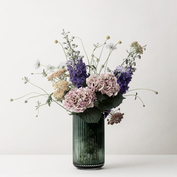 Jarrón Lyngby, Verde, 25 cm Lyngby Porcelæn