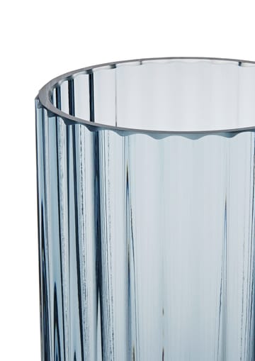 Jarrón Lyngby vidrio azul medianoche - 12,5 cm - Lyngby Porcelæn