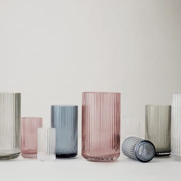 Jarrón Lyngby, vidrio burdeos - 31 cm - Lyngby Porcelæn