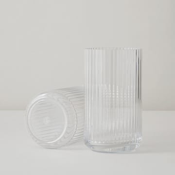 Jarrón Lyngby, vidrio transparente - 12 cm - Lyngby Porcelæn