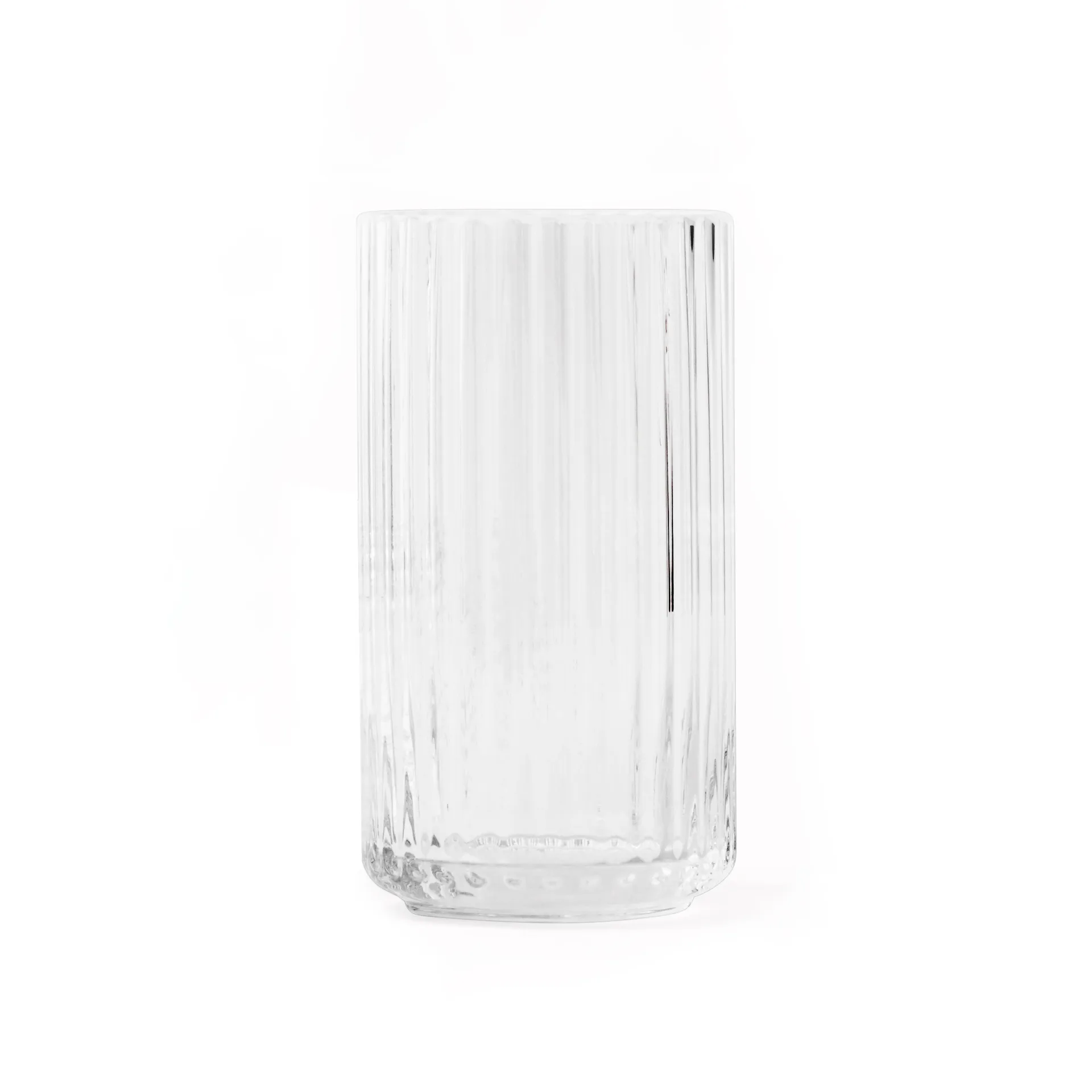 Jarrón Lyngby, vidrio transparente, 15 cm Lyngby Porcelæn