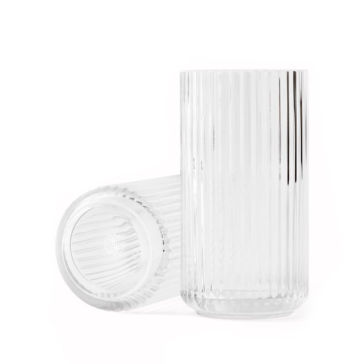 Jarrón Lyngby, vidrio transparente, 20 cm Lyngby Porcelæn