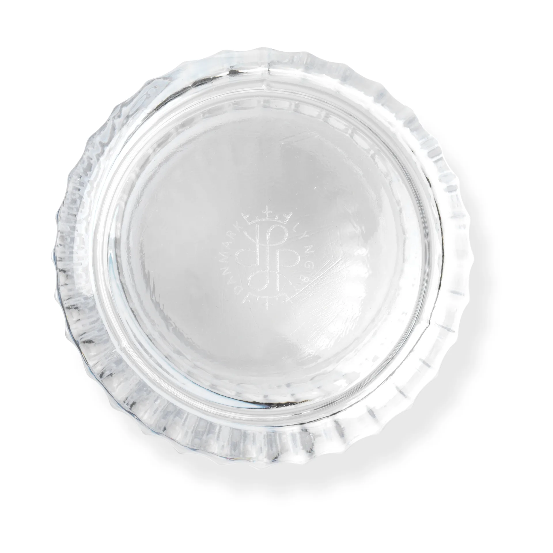 Jarrón Lyngby, White swirl, 15,5 cm Lyngby Porcelæn