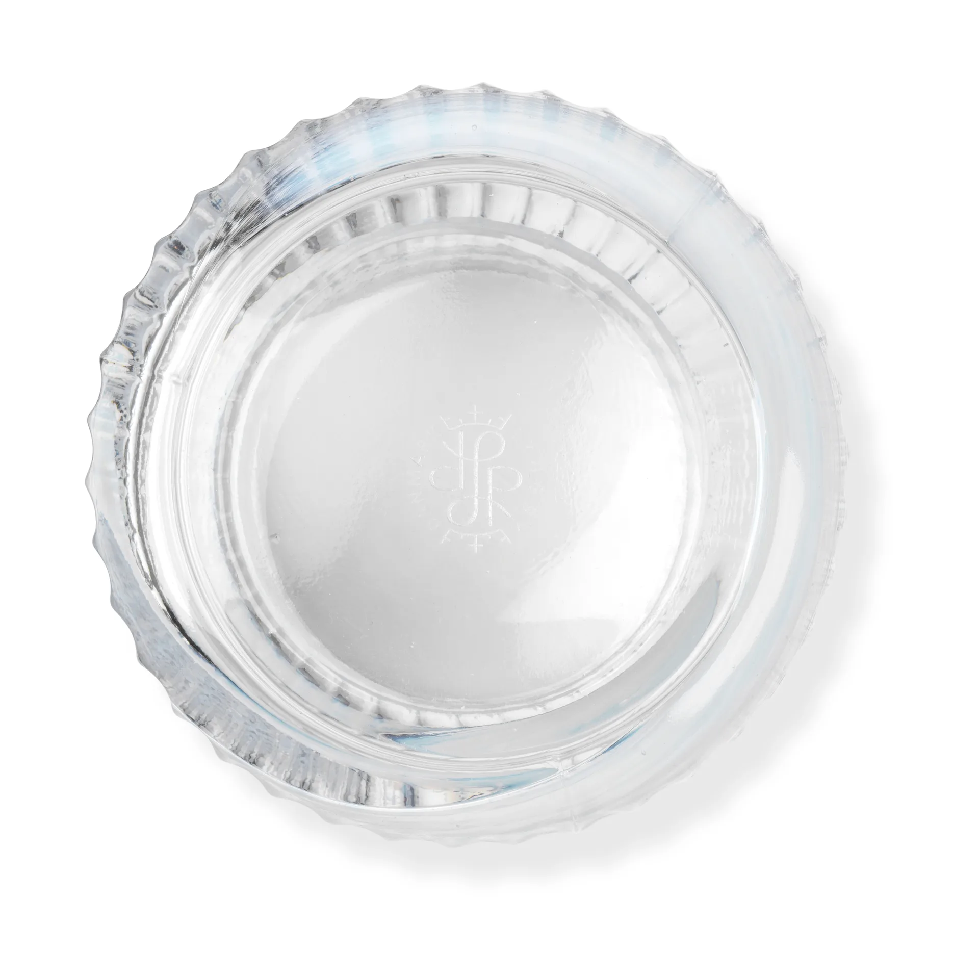 Jarrón Lyngby, White swirl, 20,5 cm Lyngby Porcelæn