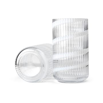 Jarrón Lyngby - White swirl, 25 cm - Lyngby Porcelæn