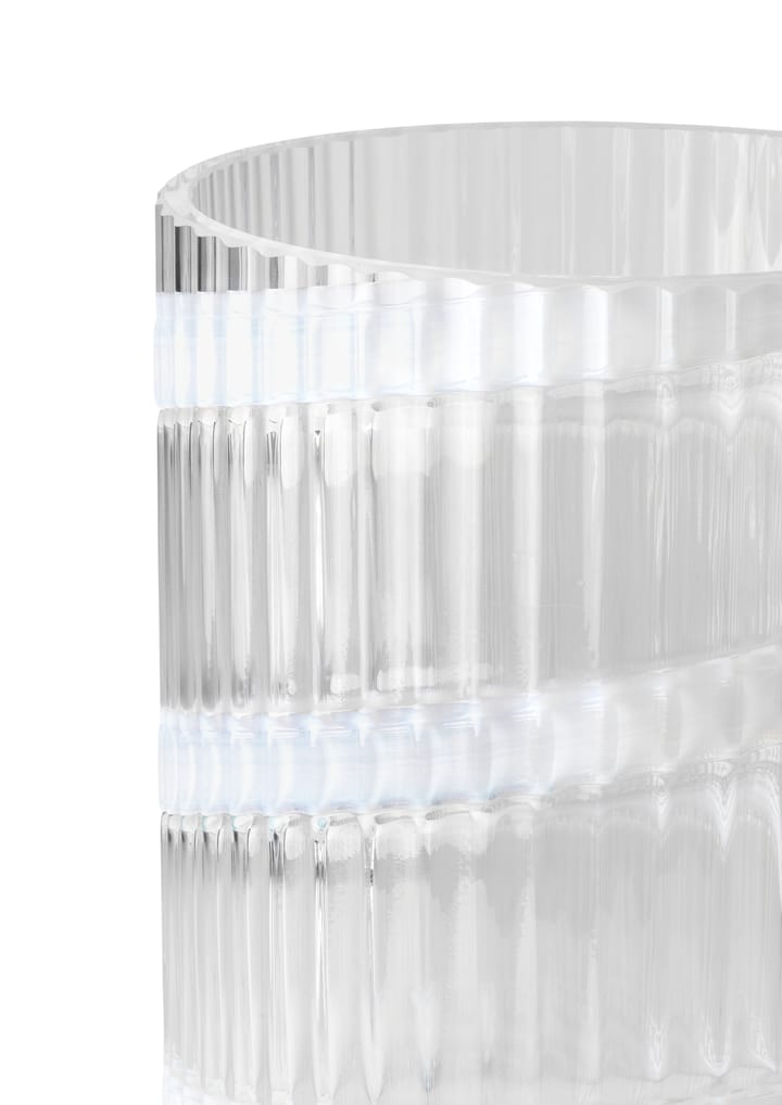 Jarrón Lyngby, White swirl, 25 cm Lyngby Porcelæn