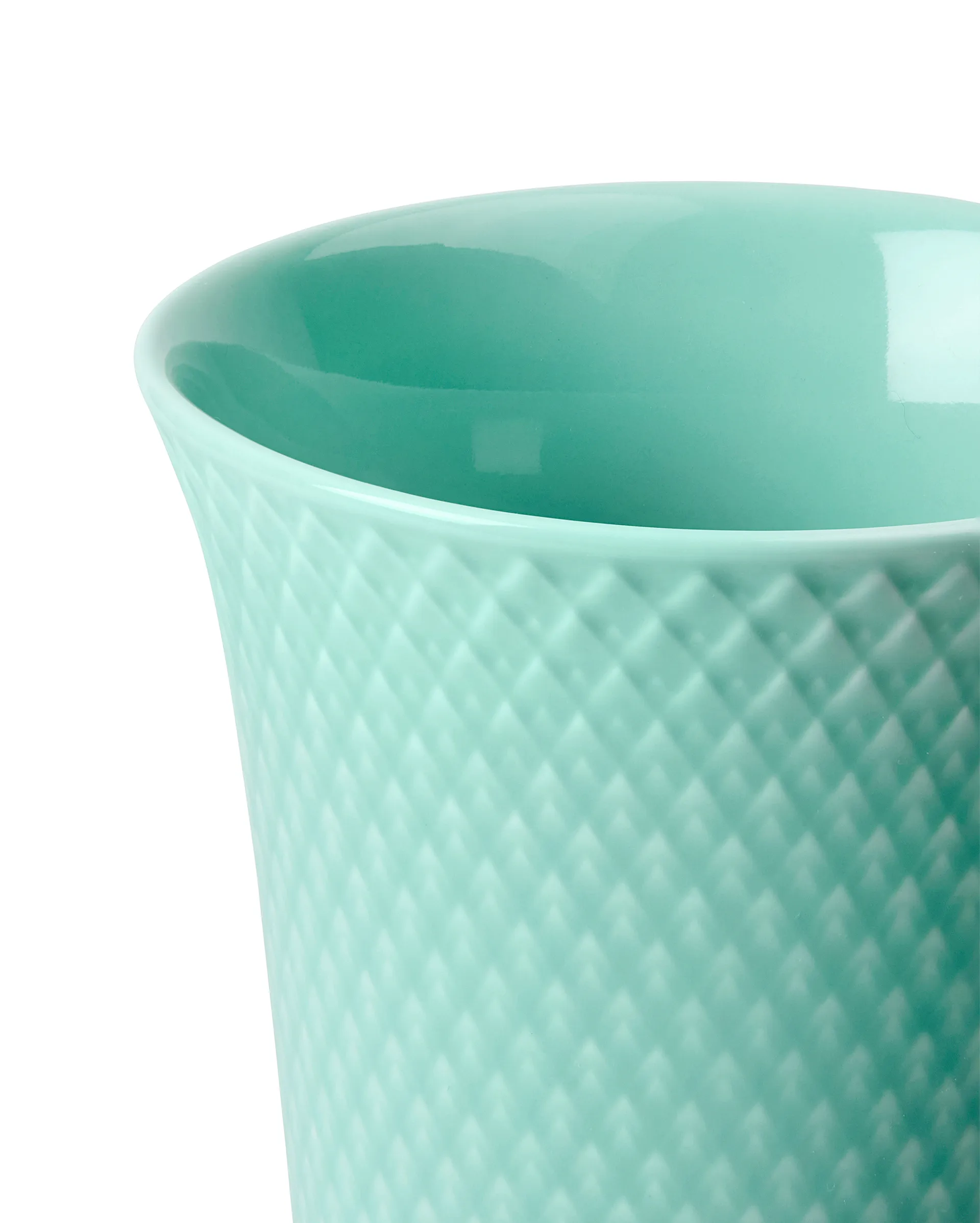 Jarrón Rhombe 15 cm, Aqua Lyngby Porcelæn