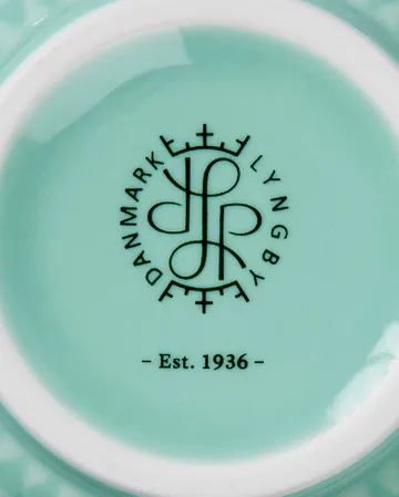 Jarrón Rhombe 15 cm - Aqua - Lyngby Porcelæn