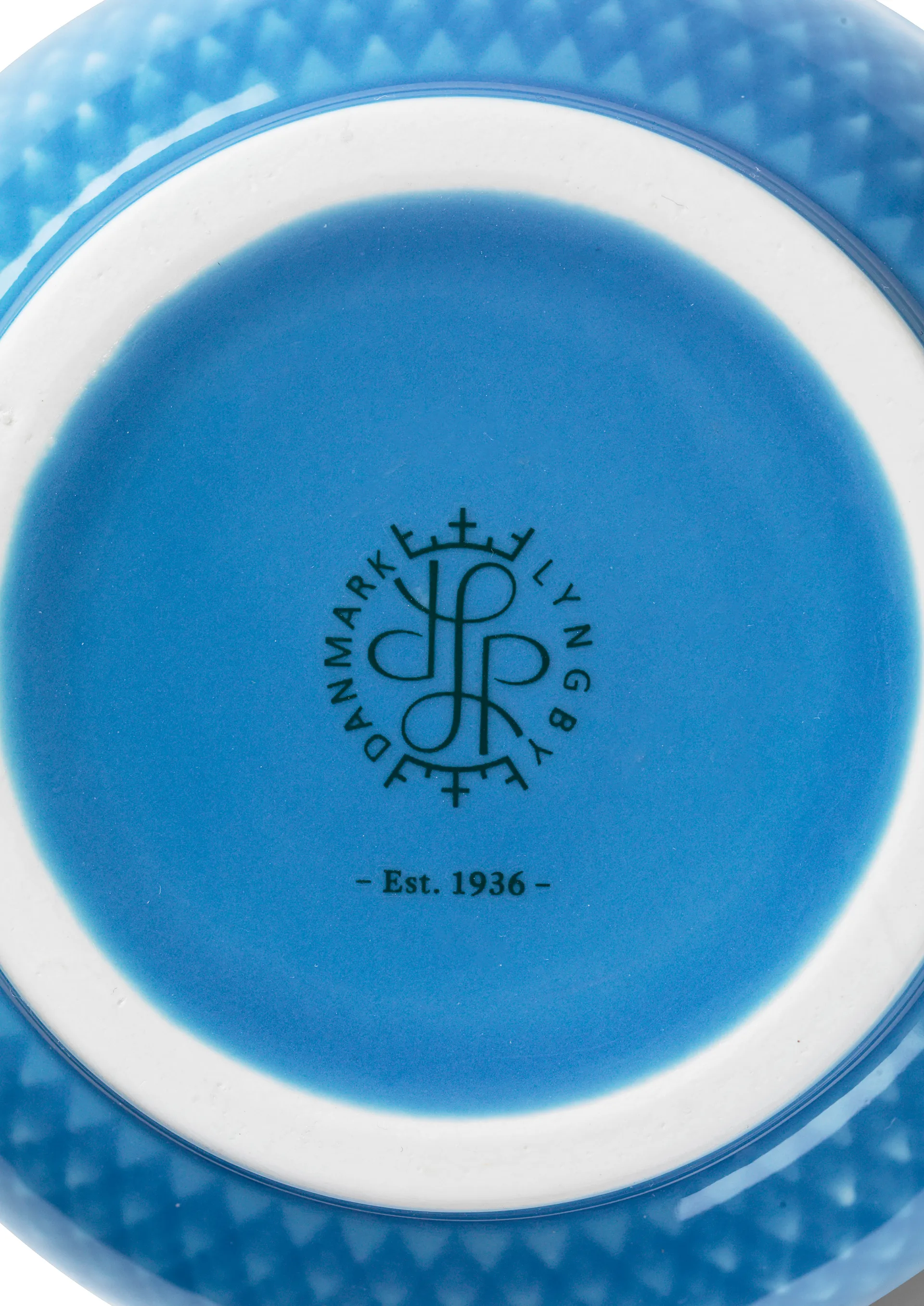 Jarrón Rhombe 20 cm, Azul Lyngby Porcelæn
