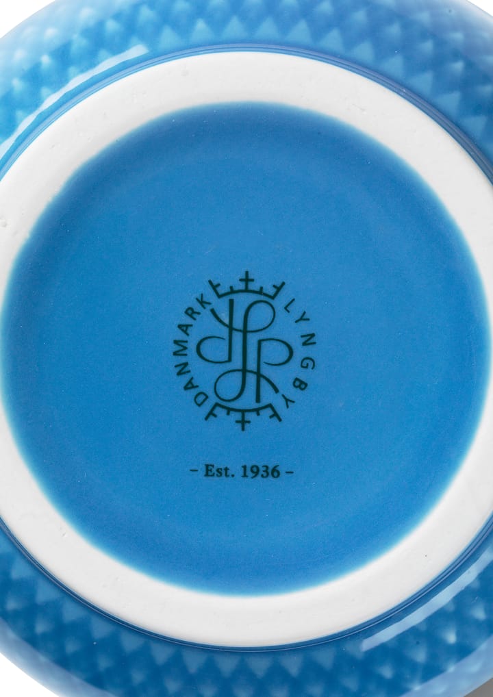 Jarrón Rhombe 20 cm, Azul Lyngby Porcelæn