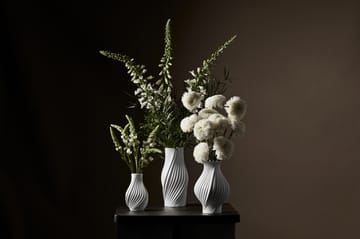 Jarrón Twist 18 cm - Blanco - Lyngby Porcelæn