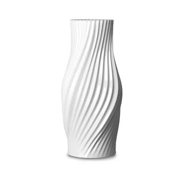 Jarrón Twist 31 cm - Blanco - Lyngby Porcelæn