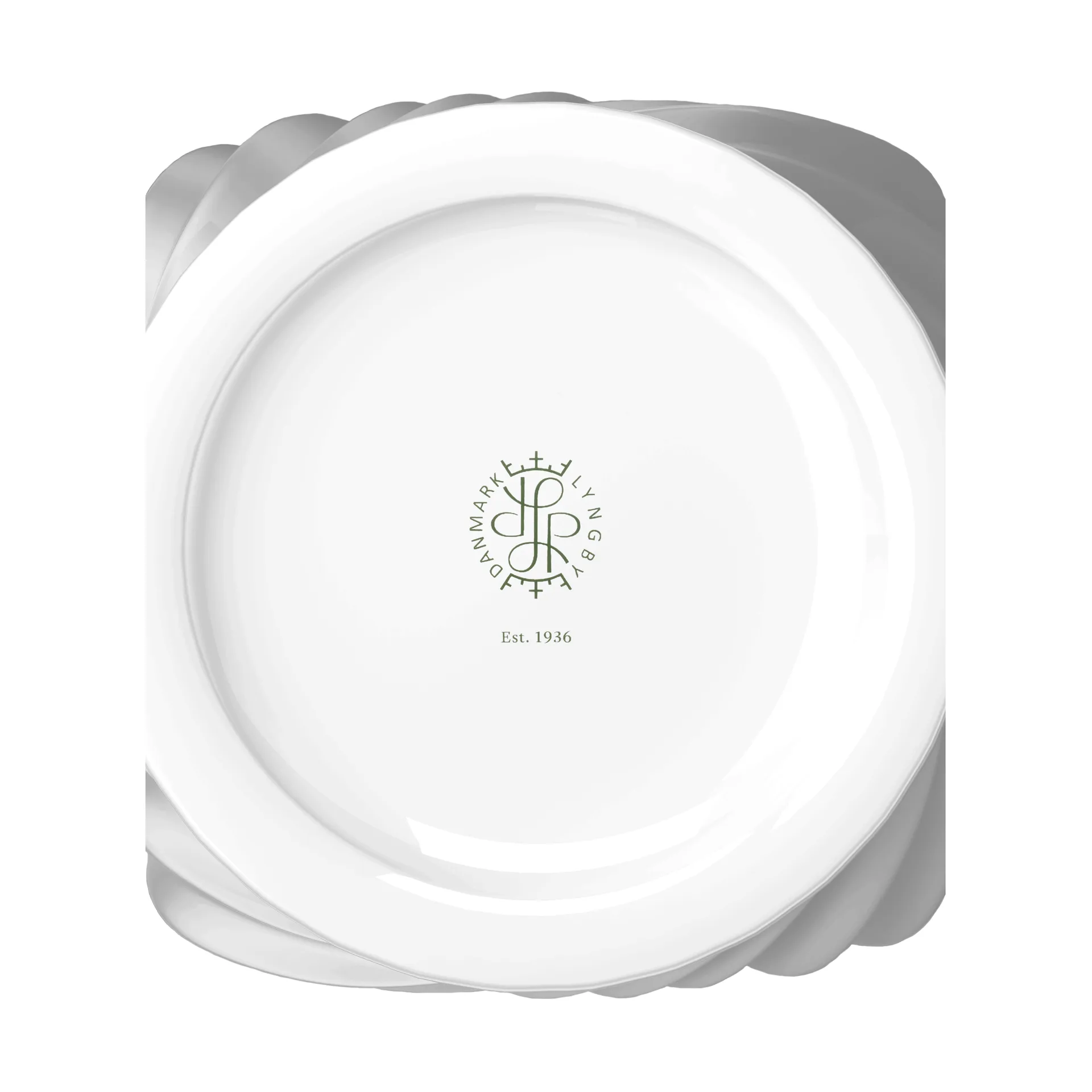 Jarrón Twist 31 cm, Blanco Lyngby Porcelæn