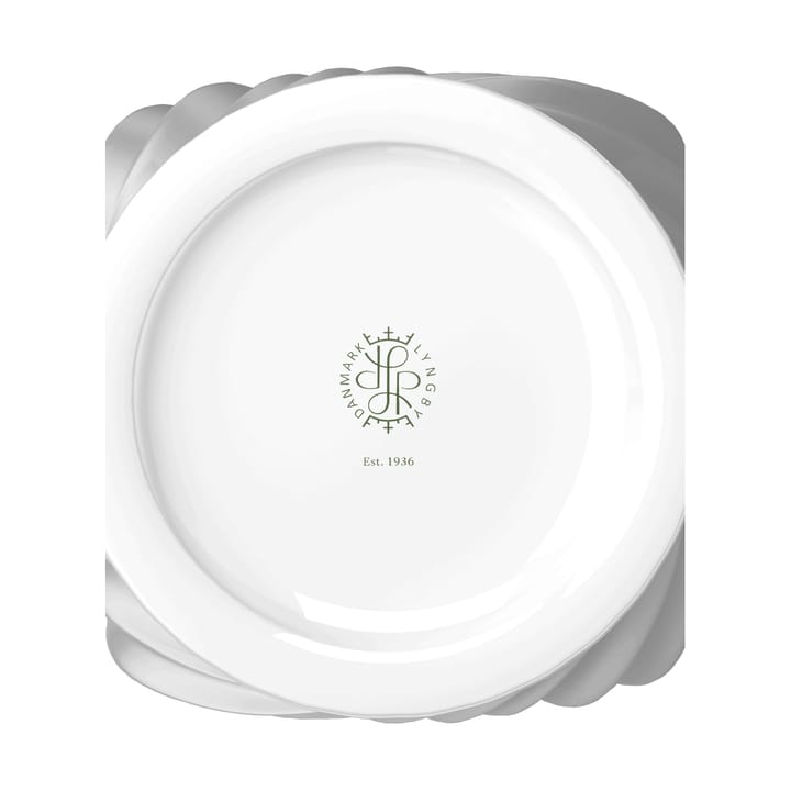 Jarrón Twist 31 cm, Blanco Lyngby Porcelæn