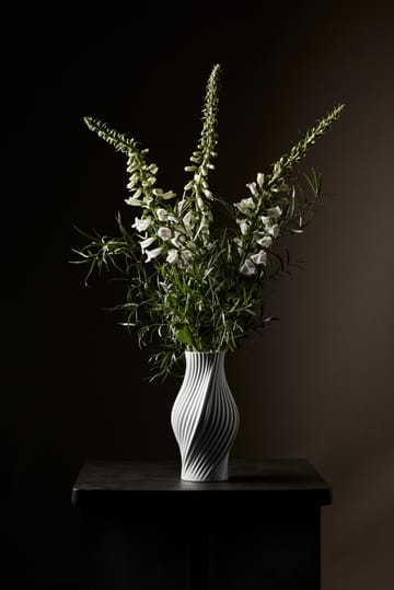 Jarrón Twist 31 cm - Blanco - Lyngby Porcelæn