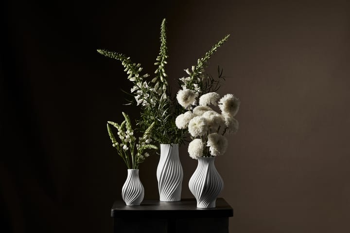 Jarrón Twist 31 cm, Blanco Lyngby Porcelæn