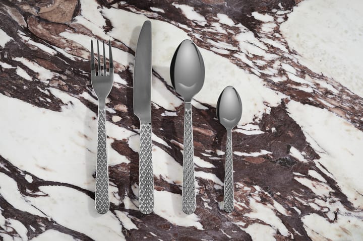 Juego de cubiertos Rhombe, 16 piezas Lyngby Porcelæn