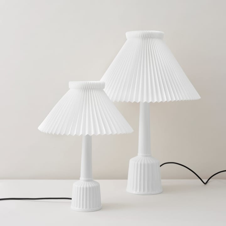 Lámpara de mesa Espatas klint - Blanco, altura 65 cm - Lyngby Porcelæn