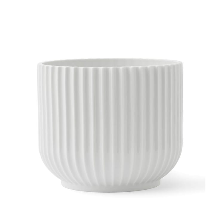 Maceta Lyngby, blanco - Ø14,5 cm - Lyngby Porcelæn