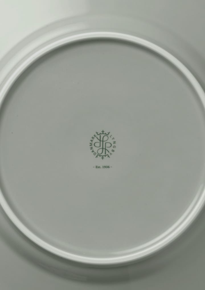 Plato Rhombe Earth Ø21 cm, Moss Lyngby Porcelæn
