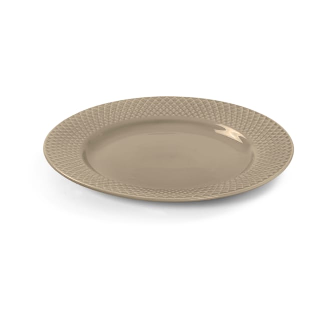 Plato Rhombe Earth Ø23 cm, Clay Lyngby Porcelæn