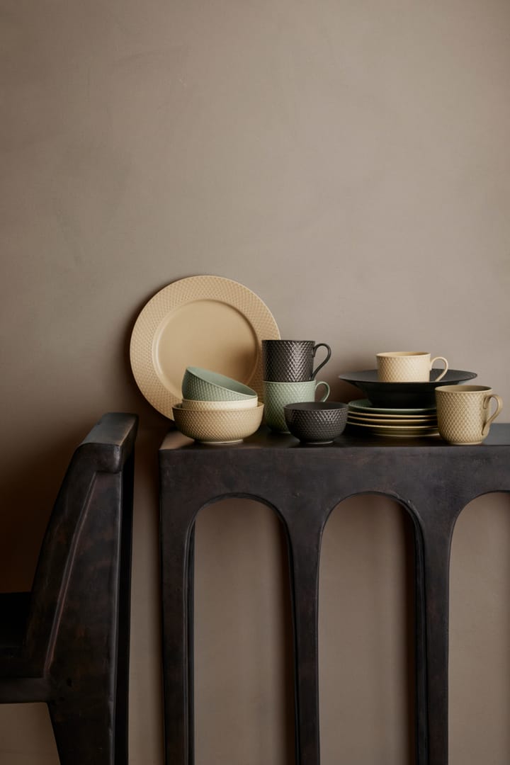 Plato Rhombe Earth Ø23 cm, Clay Lyngby Porcelæn