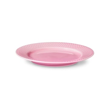 Plato Rhombe rosa - 21 cm - Lyngby Porcelæn