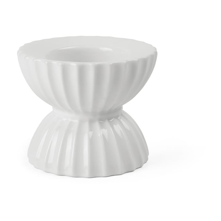 Portavelas Lyngby Tura Ø8 cm - blanco - Lyngby Porcelæn