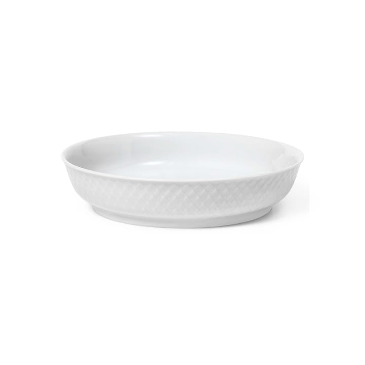 Rhombe Plato de postre Ø16 cm - Blanco - Lyngby Porcelæn