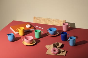 Taza con asa Rhombe 33 cl - Rosa - Lyngby Porcelæn