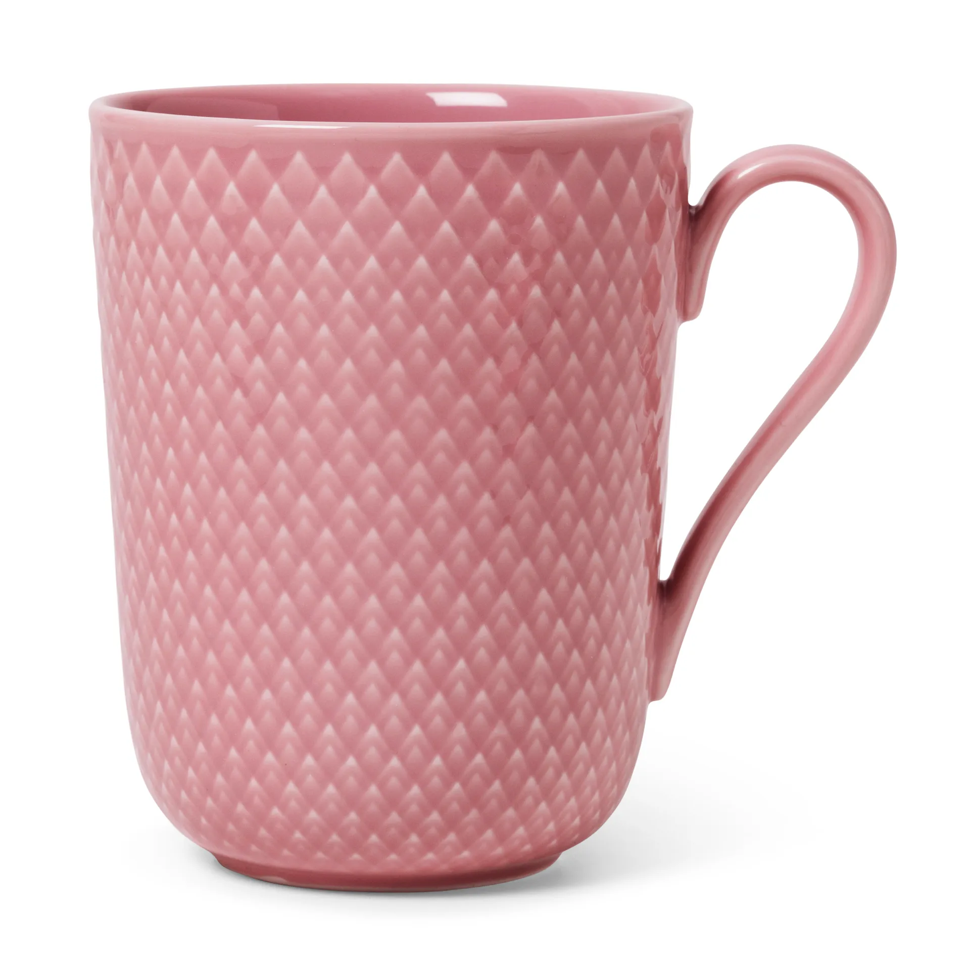 Taza con asa Rhombe 33 cl, Rosa Lyngby Porcelæn
