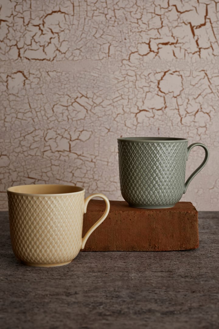 Taza Rhombe Earth 39 cl, Marble Lyngby Porcelæn