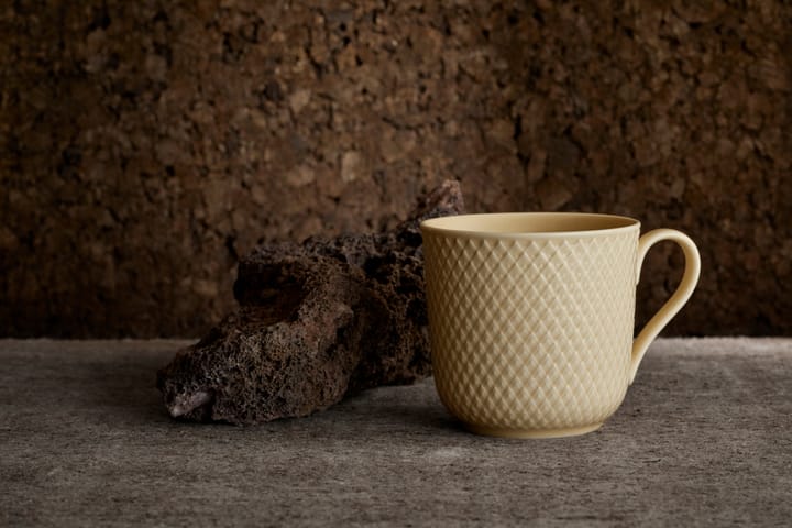 Taza Rhombe Earth 39 cl, Marble Lyngby Porcelæn