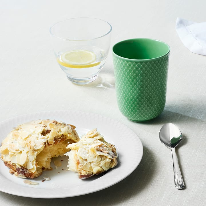 Taza sin asa Rhombe 33 cl, verde Lyngby Porcelæn
