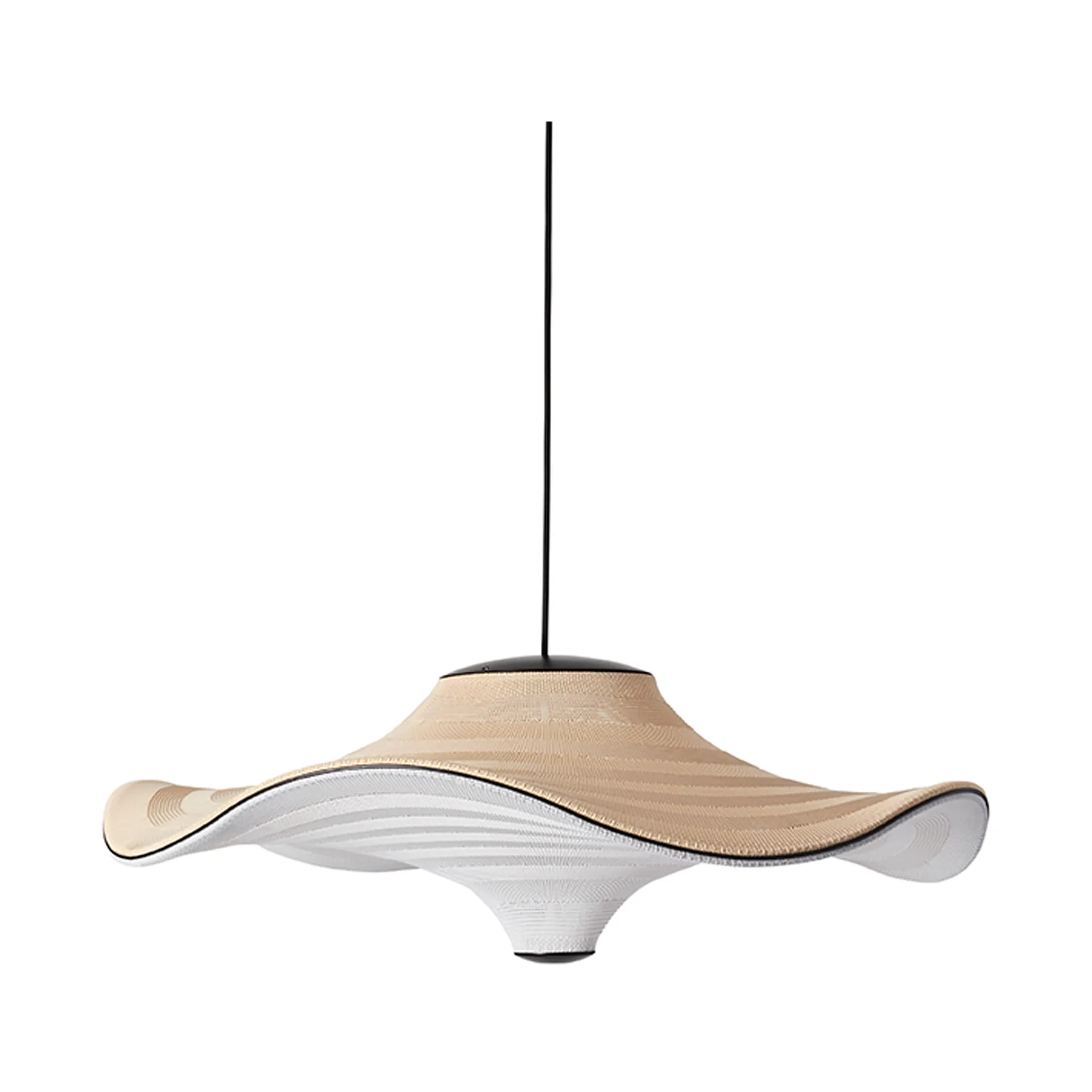 Lámpara colgante Flying Ø78 cm, Golden sand Made By Hand