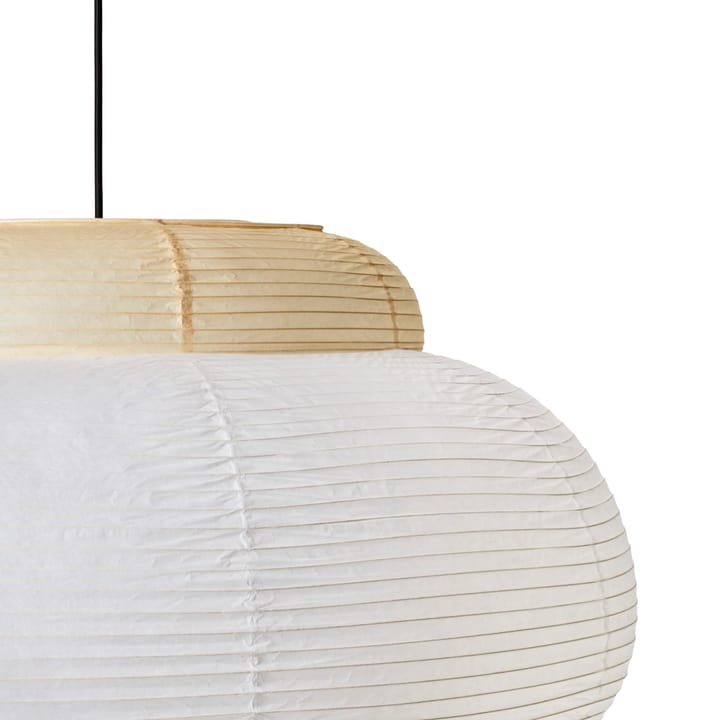 Lámpara colgante Papier Single Ø80 cm, Soft yellow Made By Hand